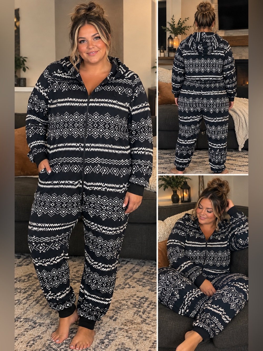 Fabletics Christmas onesie